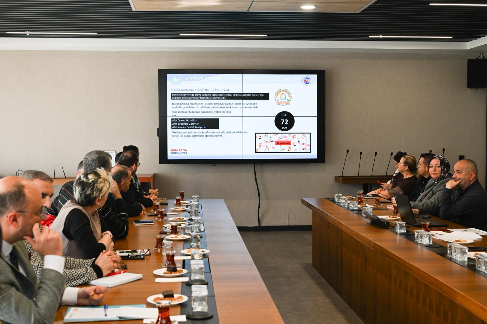 Manisa’da “Mahalle Afet Gönüllüleri” projesi başlatılıyor