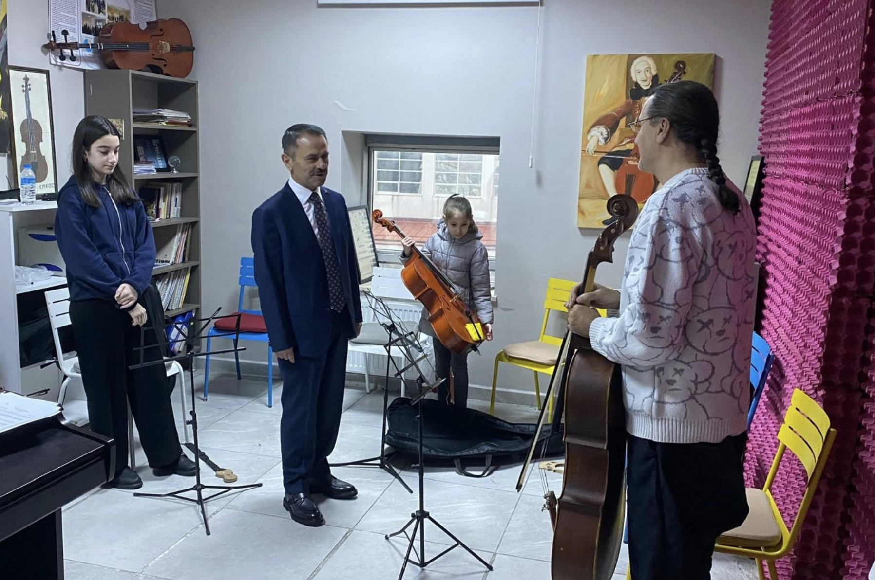 Vali Aktaş’tan öğrencilere ziyaret