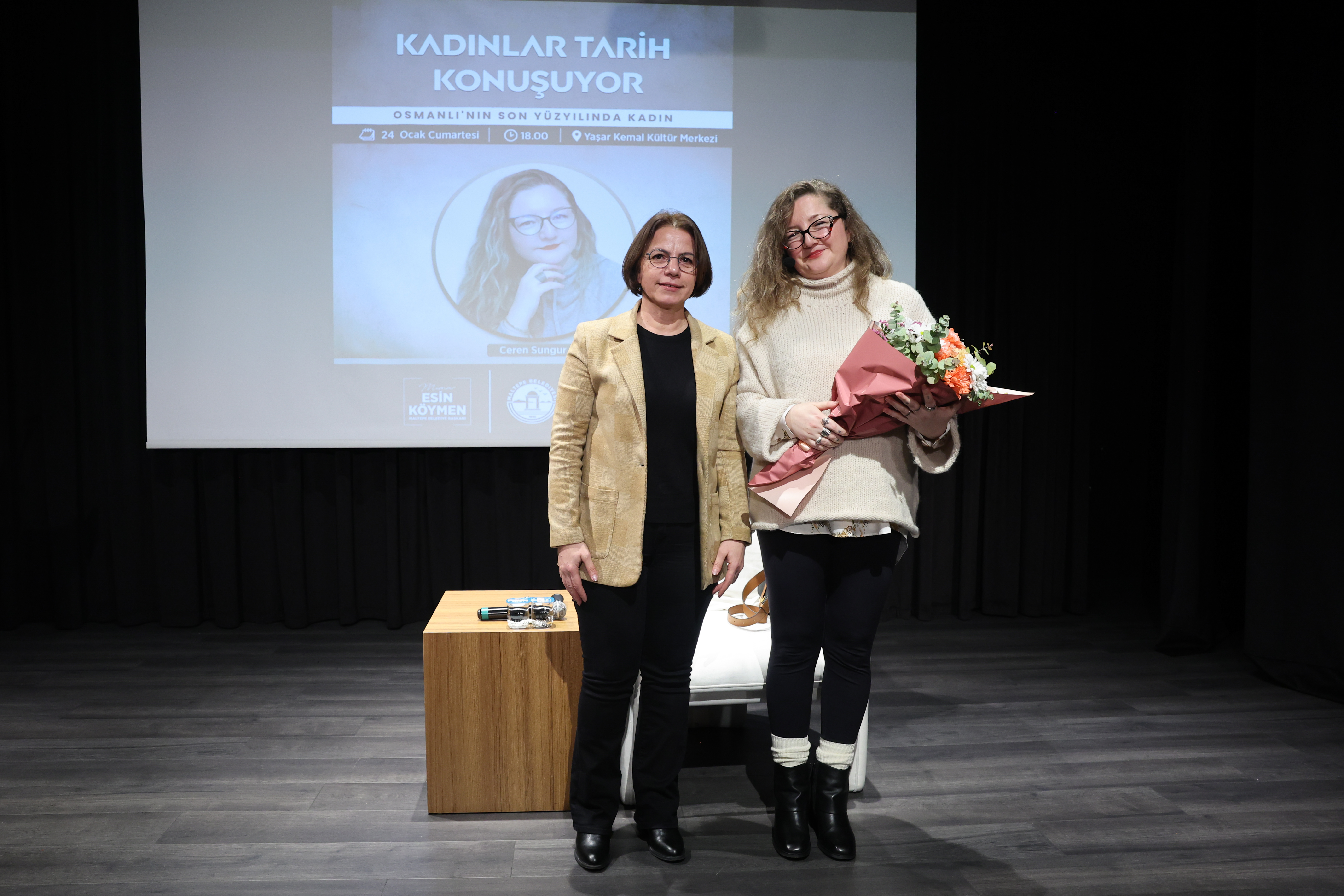 Maltepe’de “Kadınlar Tarih Konuşuyor” söyleşisi