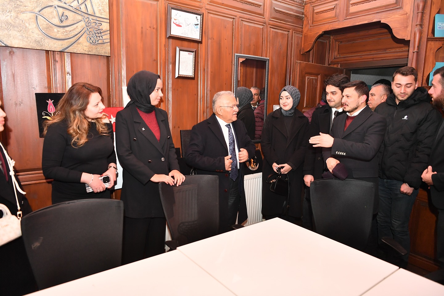 Başkan Büyükkılıç, gençlerle buluştu