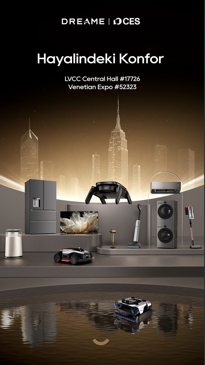 Dreame, CES 2026’da bugüne kadarki en büyük tam entegre akıllı ev ekosistemini tanıtıyor