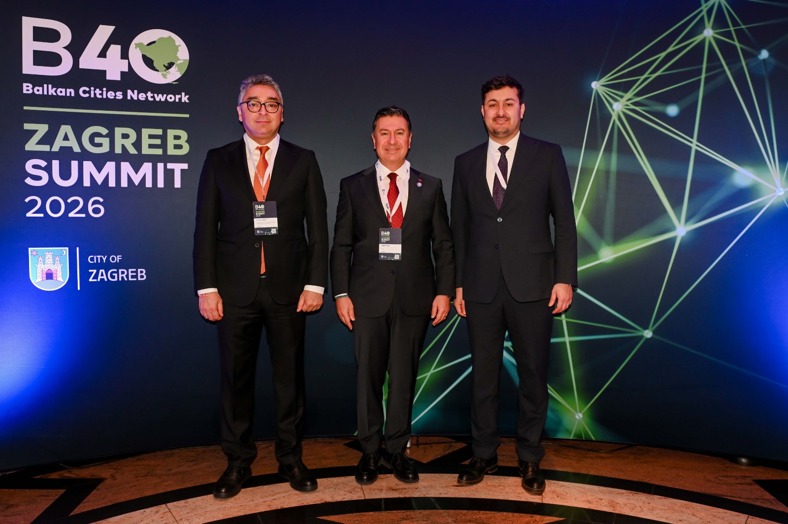 Başkan Aras, B40 Balkan Şehirleri Ağı Zirvesi’ne katıldı