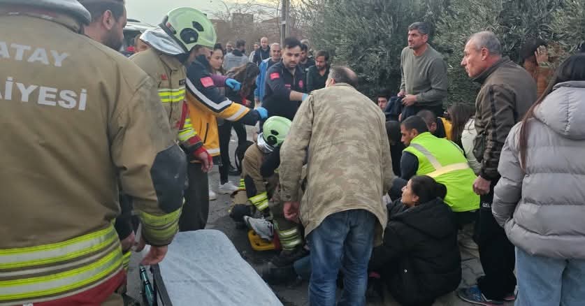 Hatay’da zincirleme trafik kazası
