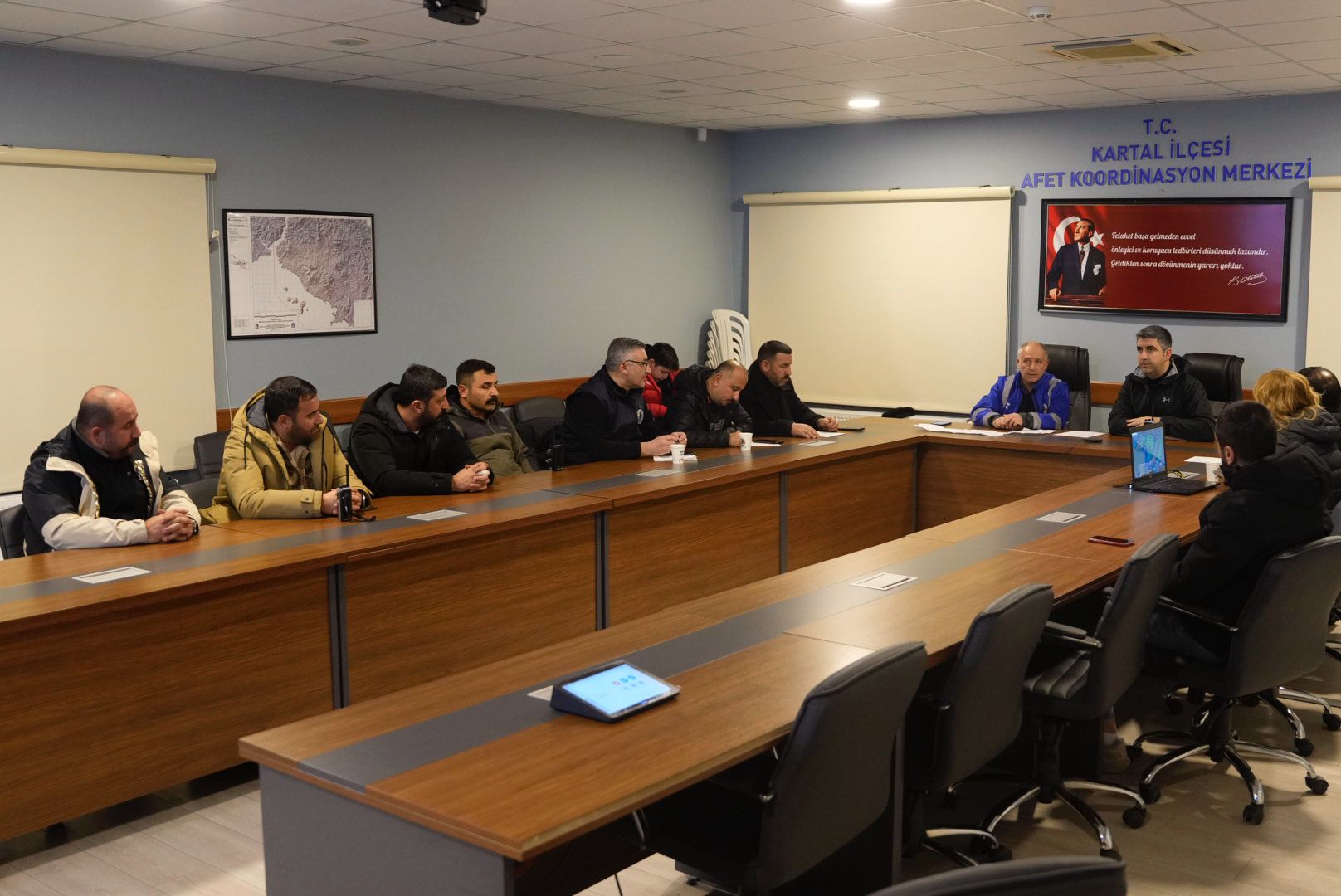 Kartal’da karla mücadele çalışmaları