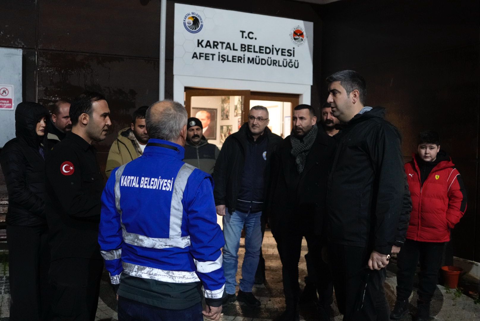 Kartal’da karla mücadele çalışmaları