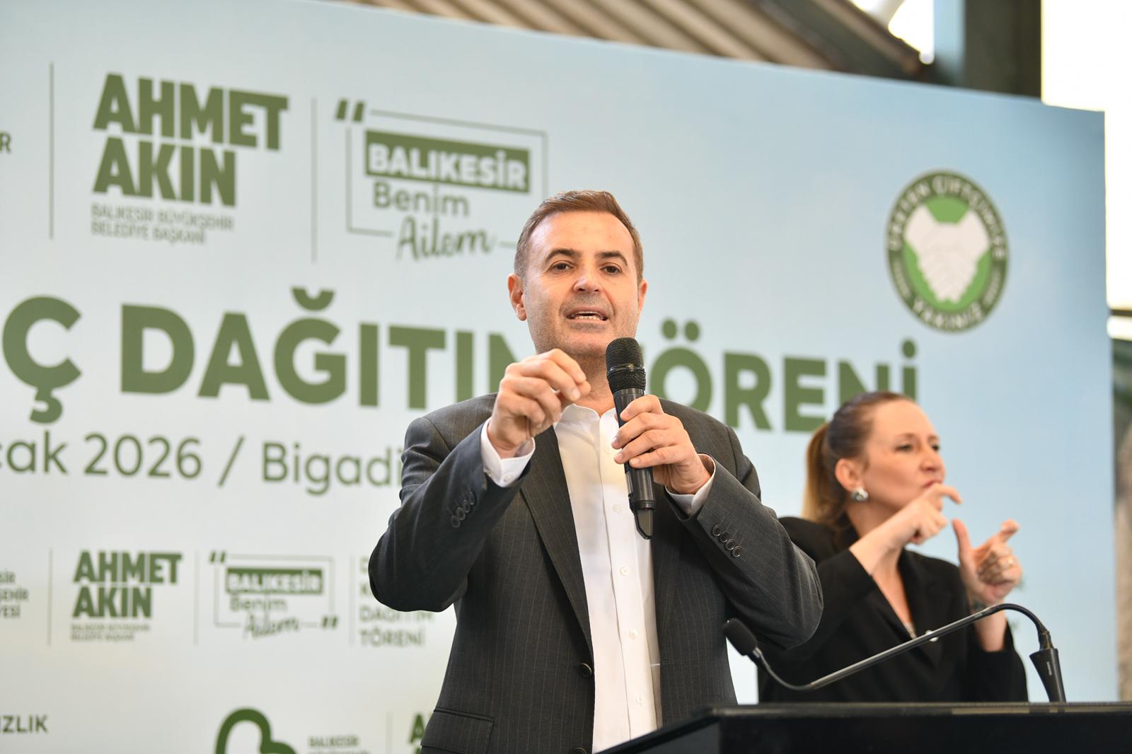 Başkan Akın: Amacımız ekonomiye katkı sağlamak