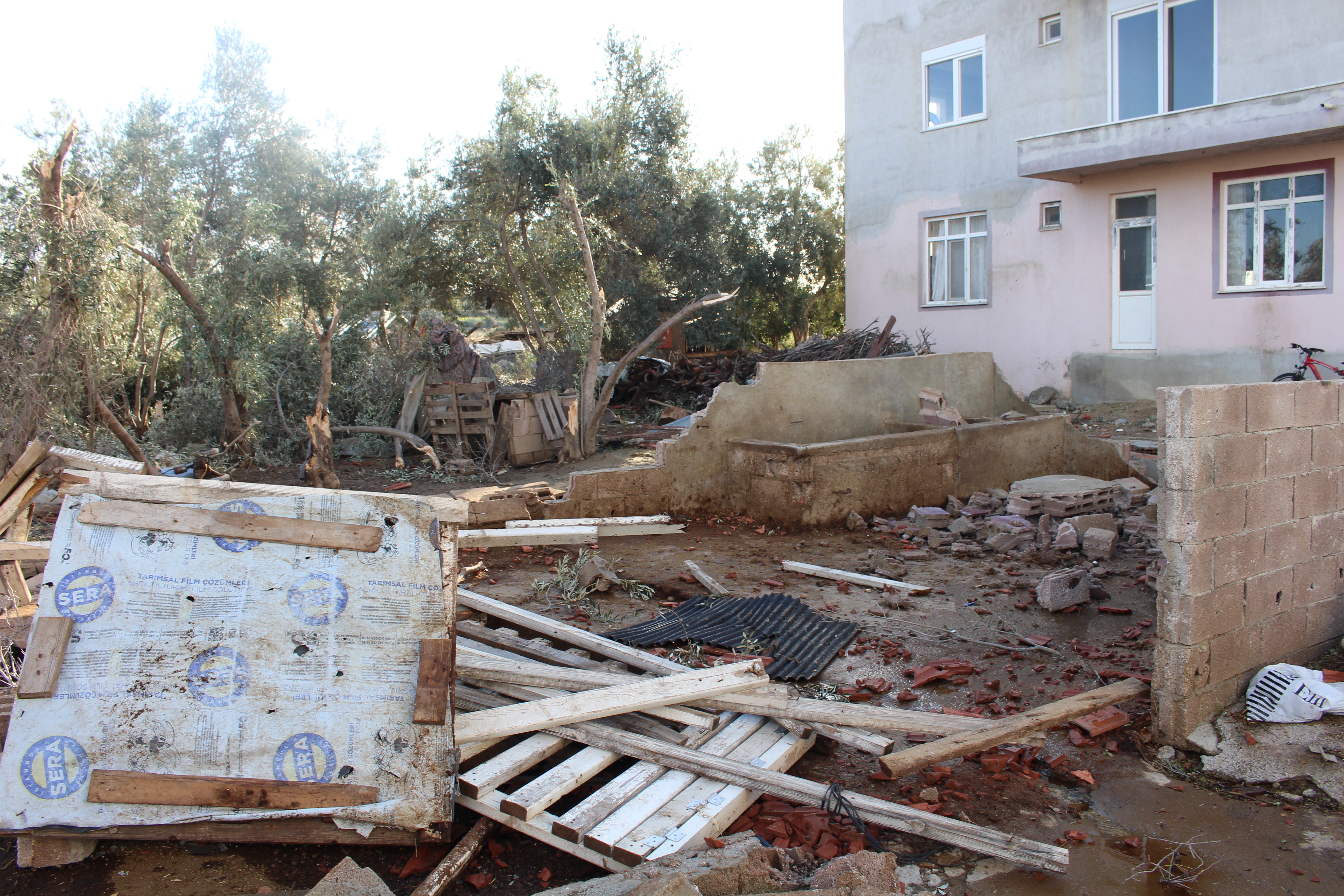 Manavgat’ta hasar tespit çalışması yapıldı