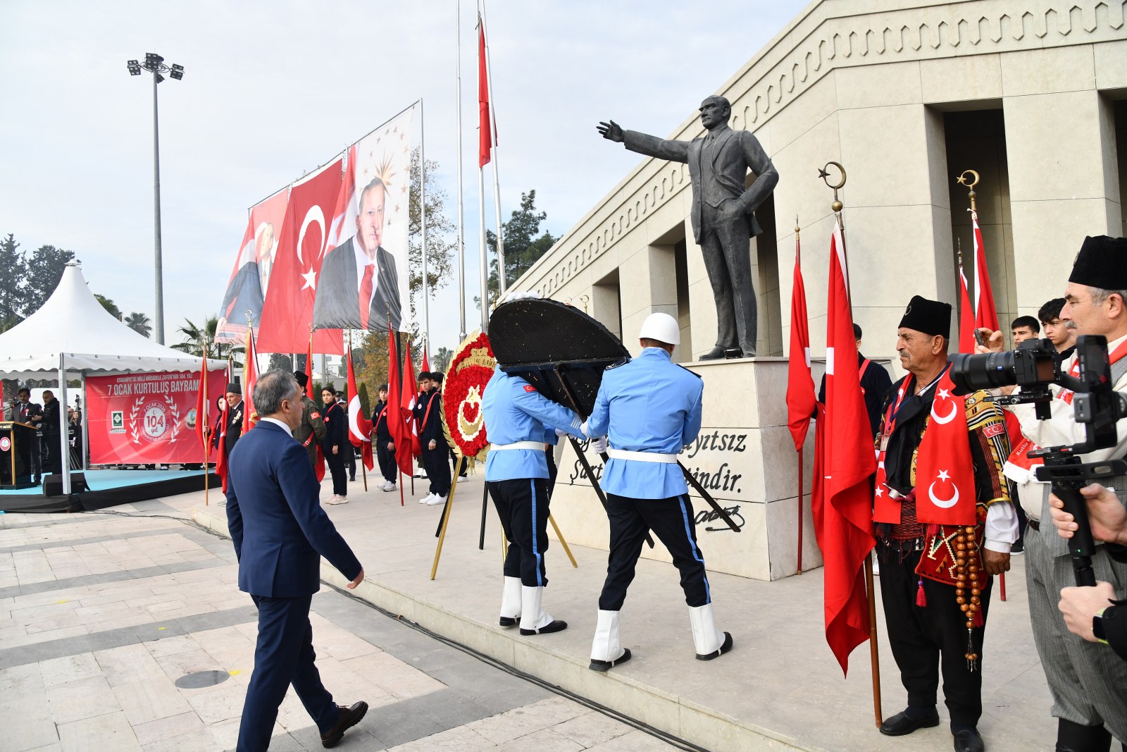 Osmaniye’nin düşman işgalinden kurtuluşunun yıl dönümü kutlandı