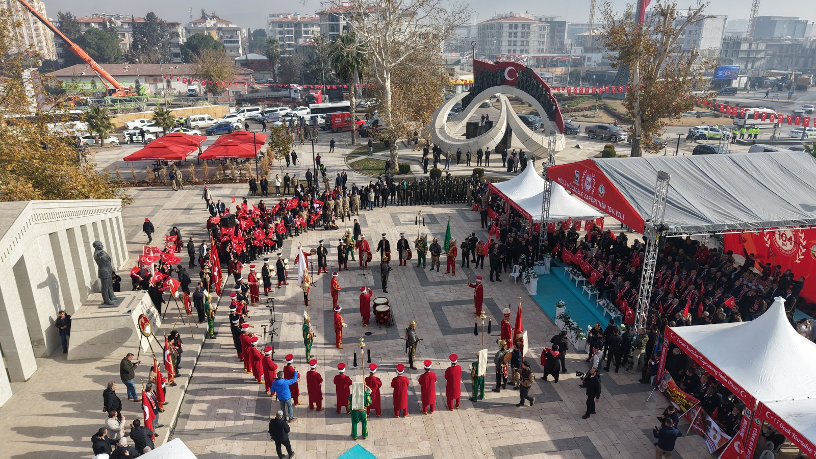 Osmaniye’nin düşman işgalinden kurtuluşunun yıl dönümü kutlandı