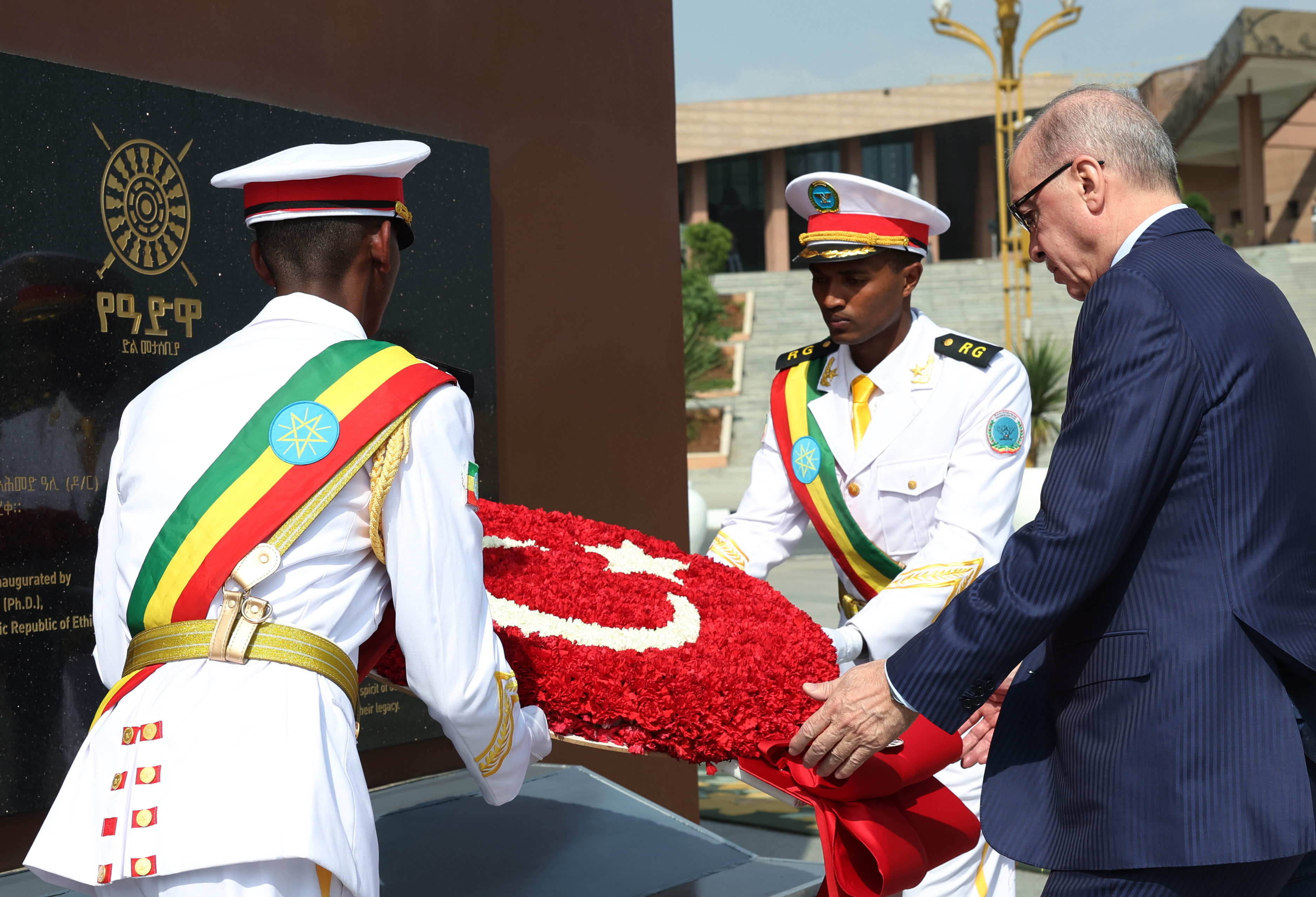 Cumhurbaşkanı Erdoğan, Etiyopya Başbakanı Ali ile görüştü