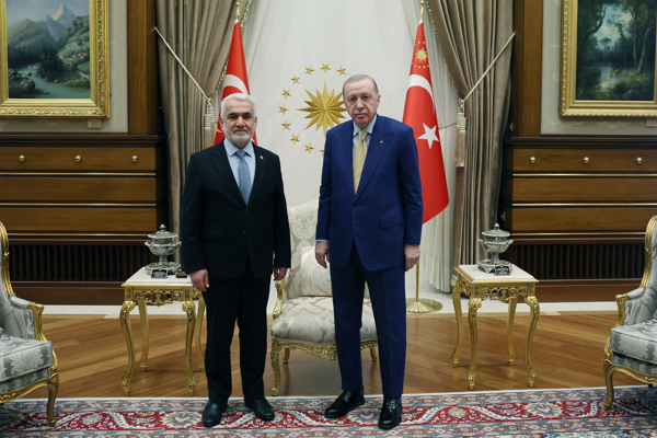 Cumhurbaşkanı Erdoğan, Yapıcıoğlu’nu kabul etti