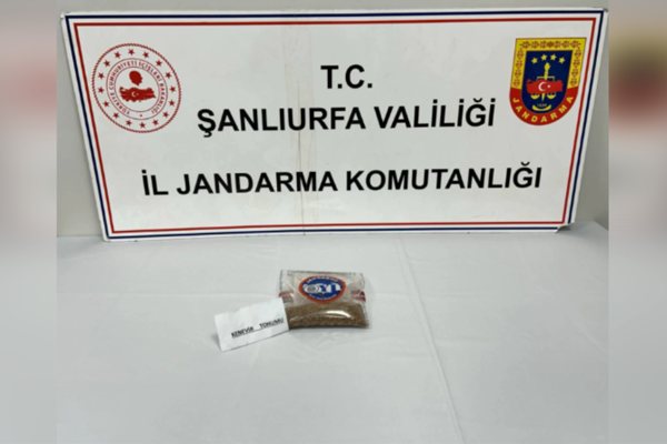 Şanlıurfa’da uyuşturucu operasyonu