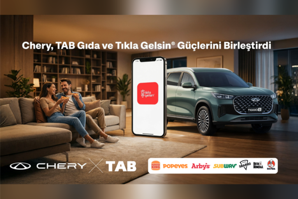 Chery, TAB Gıda ve Tıkla Gelsin arasında iş birliği
