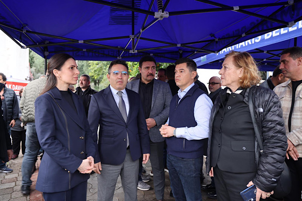 Marmaris’te 6 Şubat depremi için anma etkinliği düzenlendi