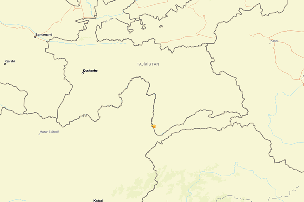 Tacikistan’da deprem