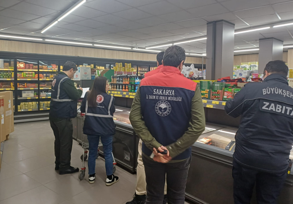 Sakarya’da marketlere yönelik fiyat denetimleri gerçekleştiriliyor