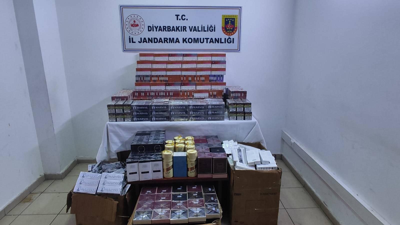 Diyarbakır’da kaçakçılık operasyonu