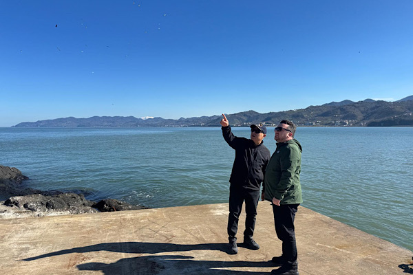 Vali Koç, Giresun Adası’ndaki çevre düzenleme çalışmalarını inceledi