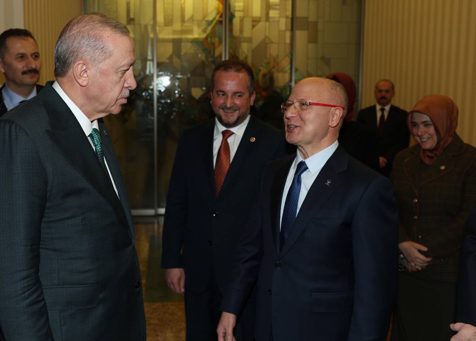 AK Parti Bursa heyetinden Cumhurbaşkanı Erdoğan’a ziyaret