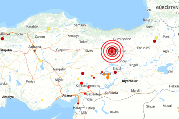 Erzincan’da deprem
