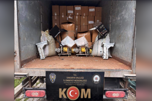 Sakarya’da kaçakçılık operasyonu