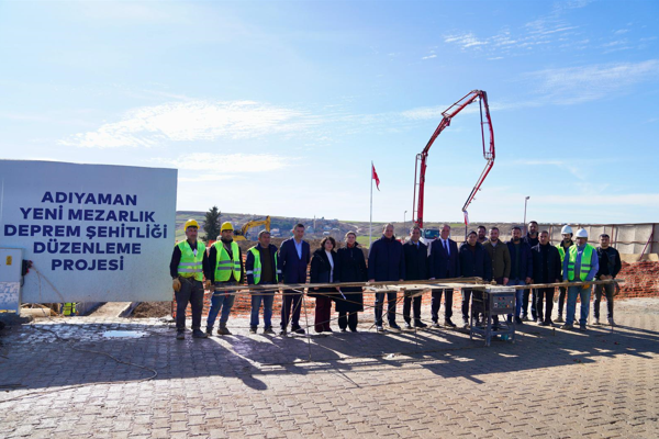 Deprem Şehitliği Projesi’nin temeli atıldı