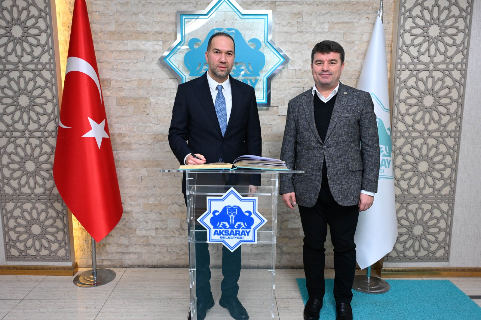 Başkan Özdemir’den Aksaray’a ziyaret