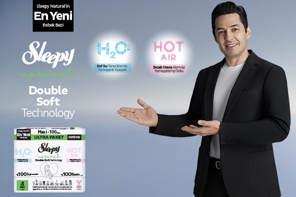 Bebek bezinde yeni dönem:  Sleepy Natural Double Soft Technology