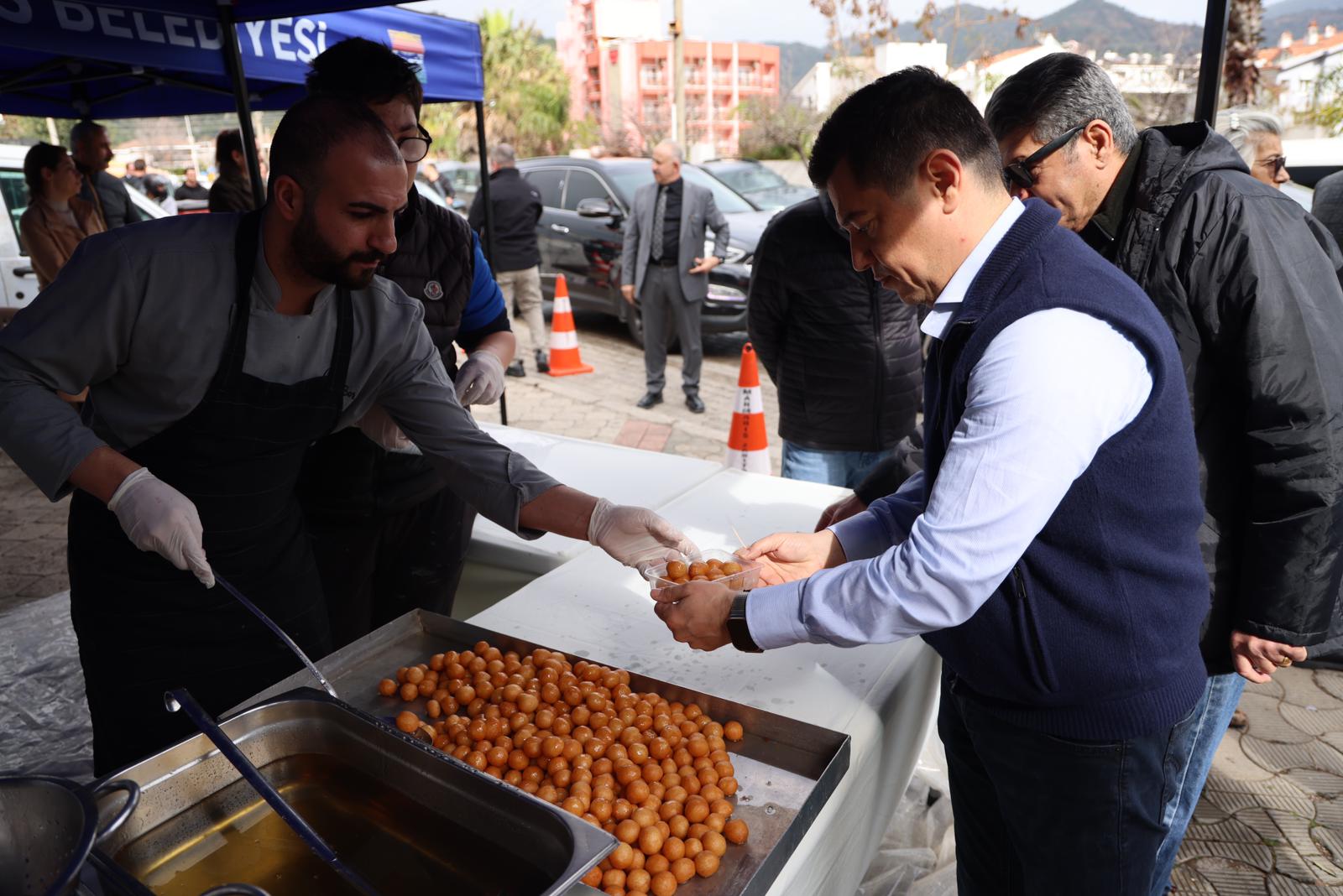 Marmaris’te 6 Şubat depremi için anma etkinliği düzenlendi