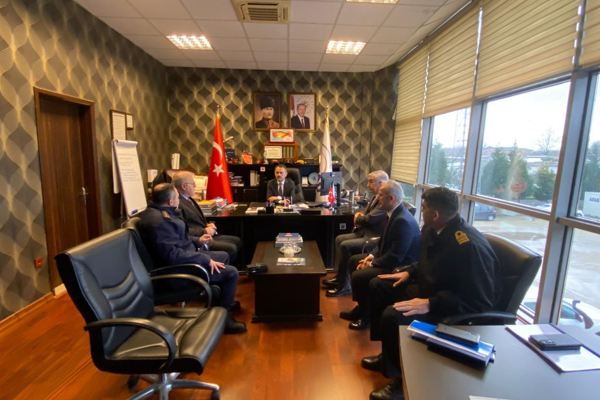 Vali Aktaş’tan İl Afet ve Acil Durum Müdürlüğü’ne ziyaret
