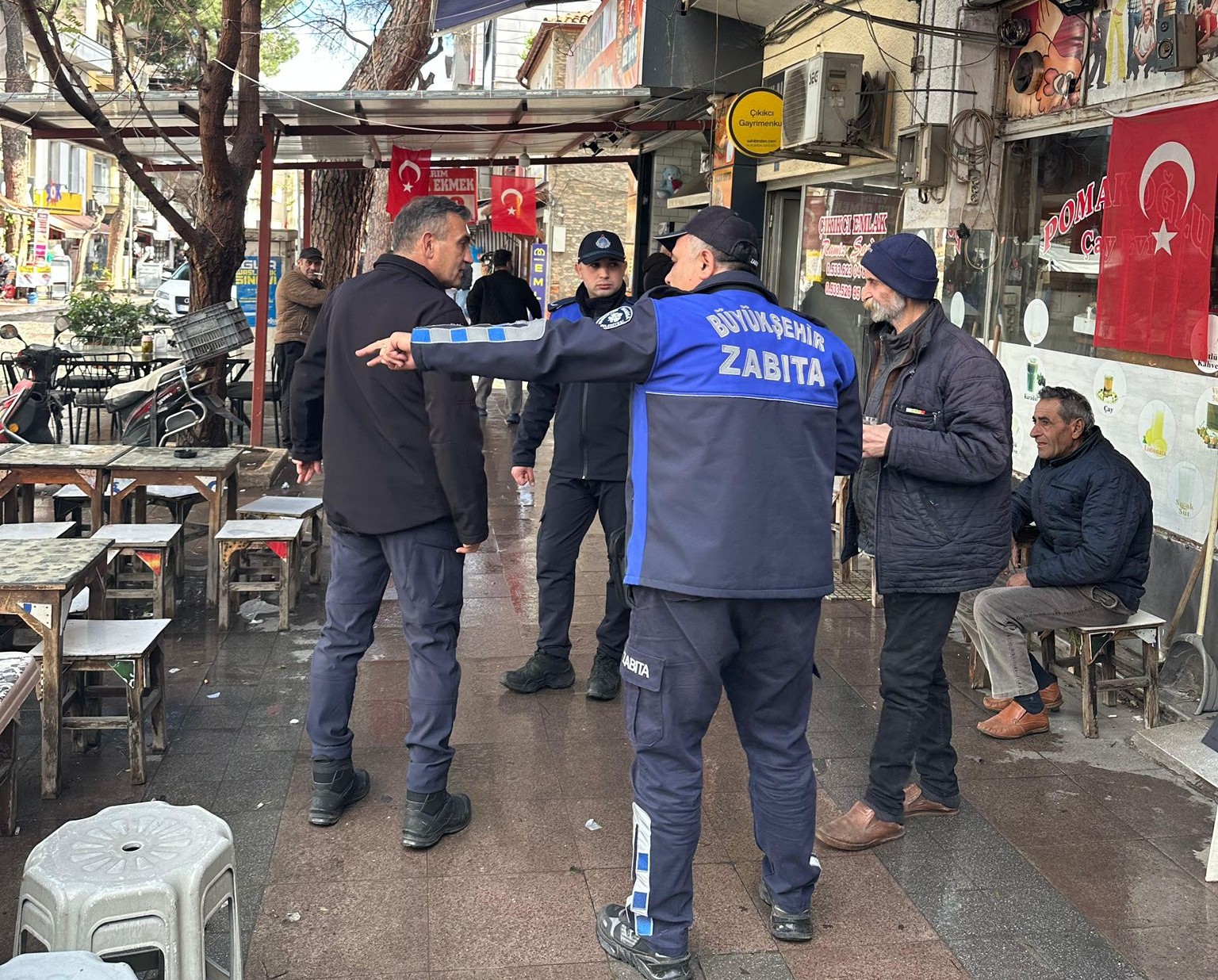 Manisa’da kaldırım denetimleri sürüyor