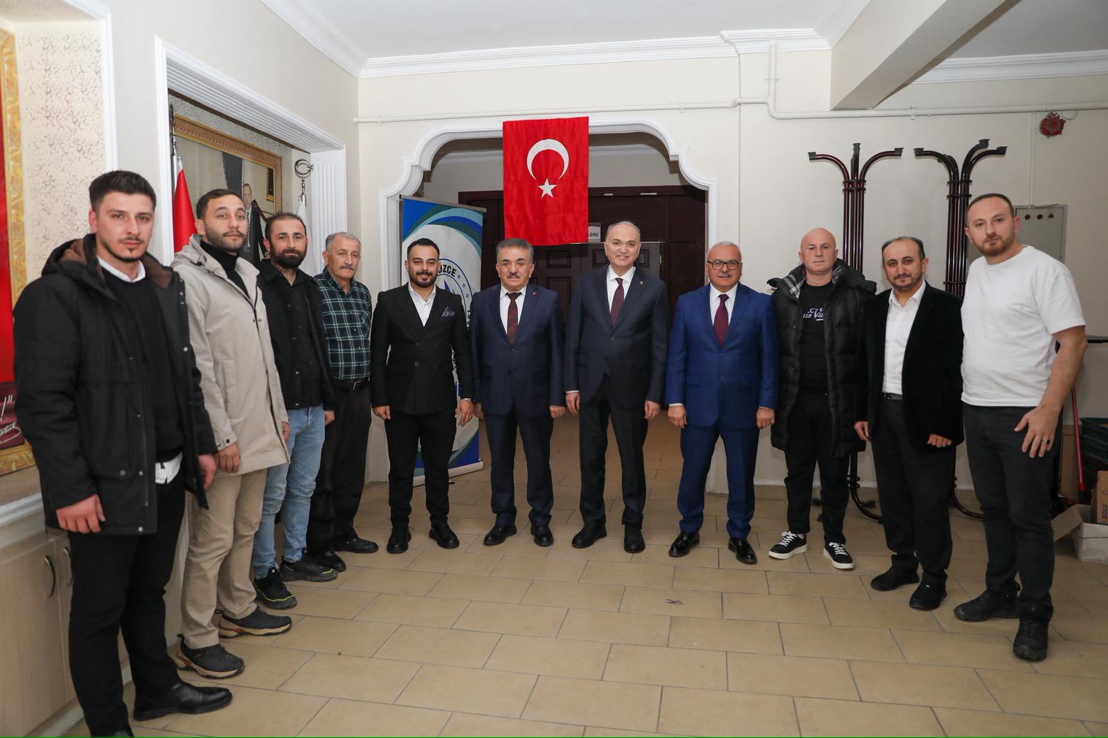 Başkan Özlü’den esnaf ve sanatkarlar odalarına ziyaret