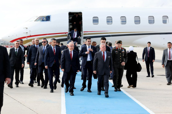 Bakan Güler, Ürdün Kralı 2. Abdullah’ı askeri törenle karşıladı