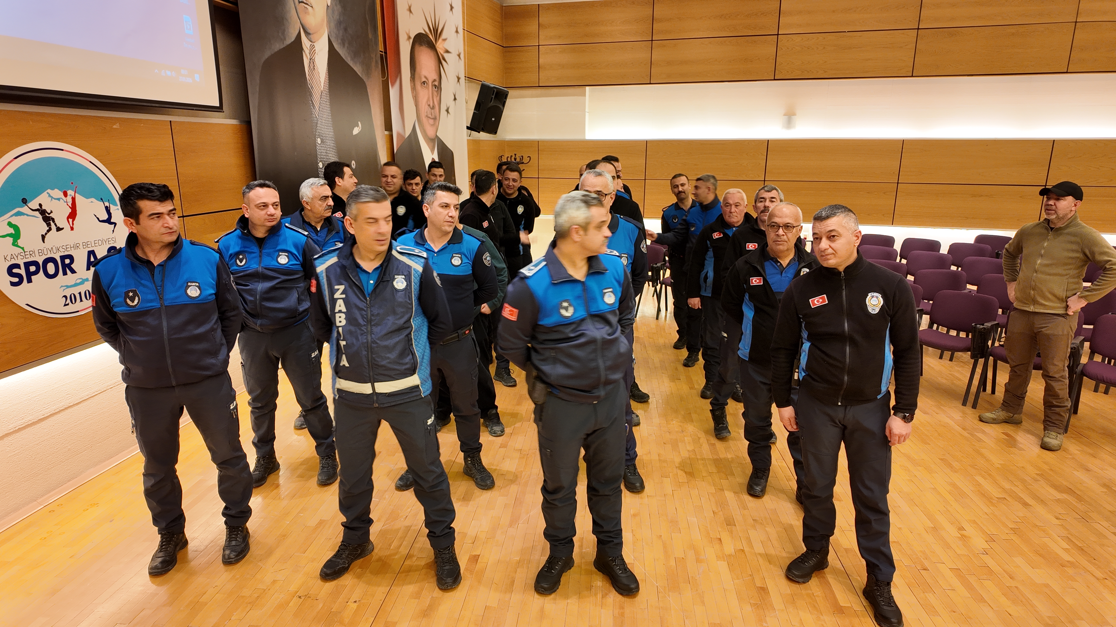 Kayseri’de zabıta personeline toplumsal olaylara müdahale eğitimi