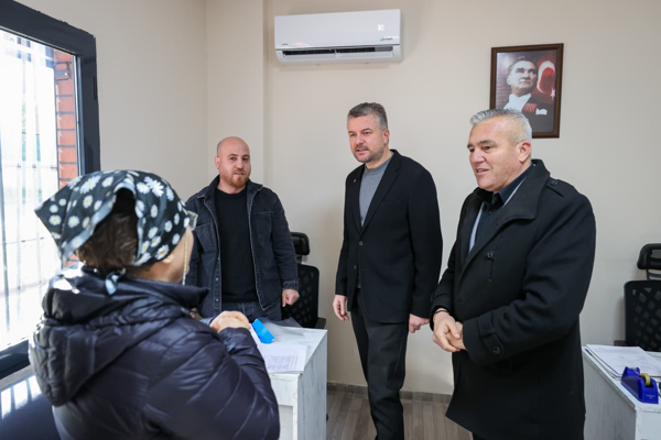 Başkan Duman, Çınarlar Buluşma Noktası’nı ziyaret etti