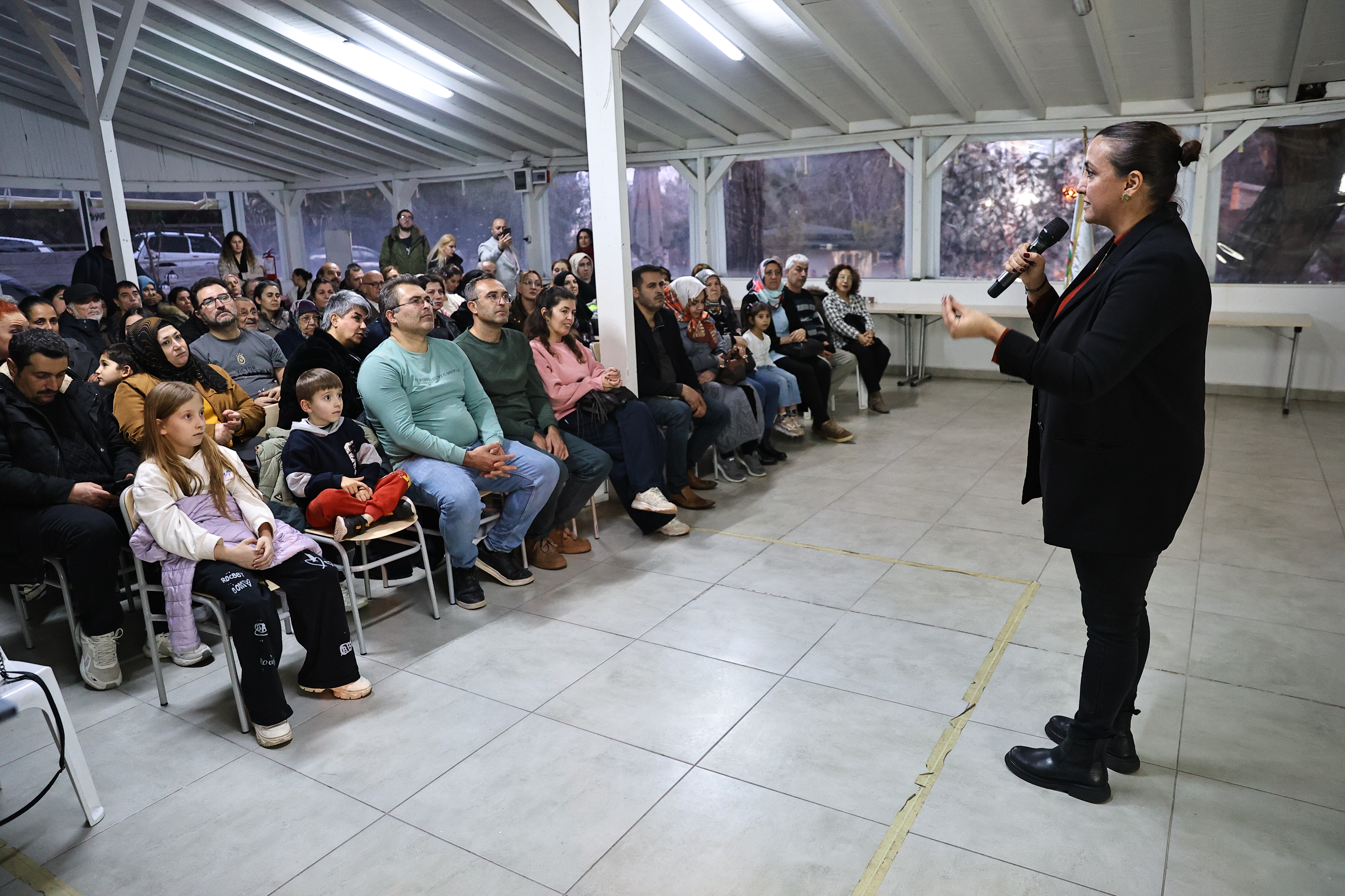 Kampta 32 saatlik eğitimi tamamlayan 50 izci yemin etti