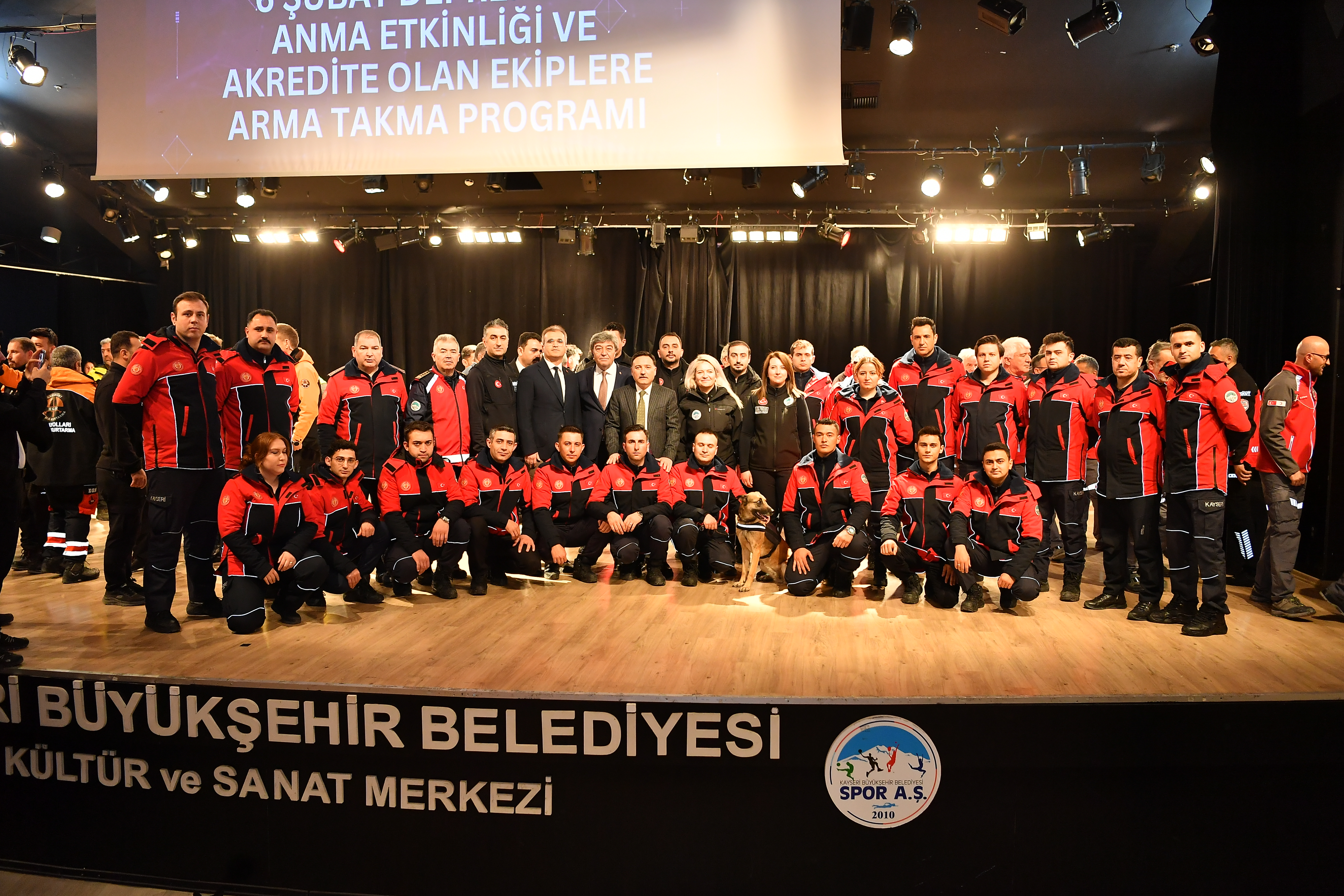 Kayseri’de 6 Şubat depremleri anma etkinliği düzenlendi