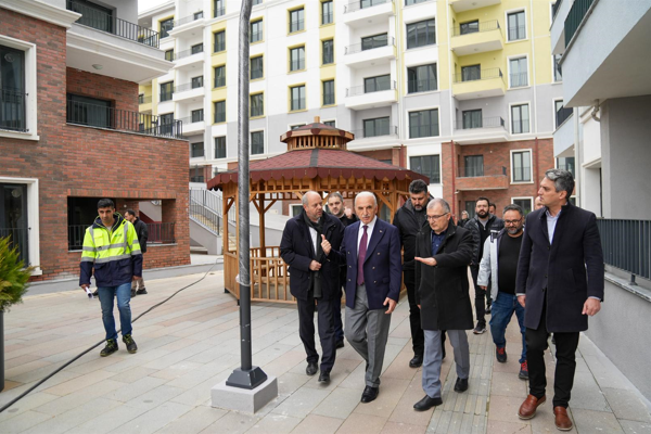 Başkan Yıldırım, yürütülen dönüşüm projesini yerinde inceledi
