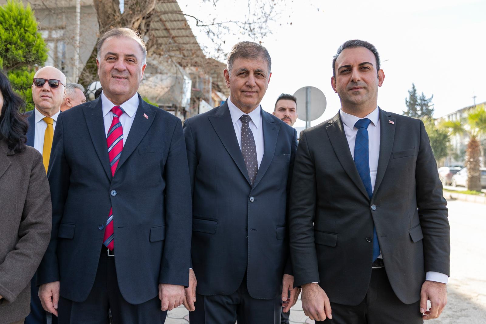 Başkan Tugay, Hatay’da