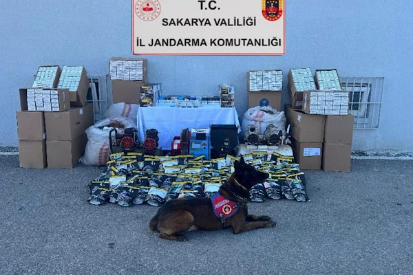Sakarya’da kaçakçılık operasyonu