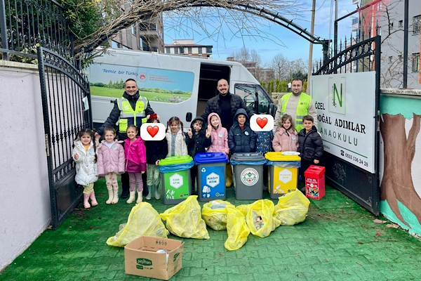 Giresun’da öğrencilere Sıfır Atık Eğitimi veriliyor