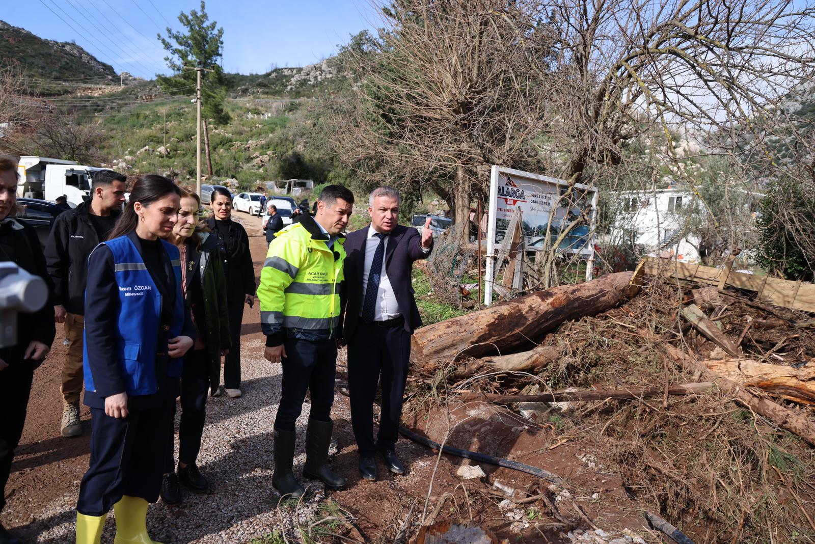 Marmaris’te belediye personeli sel sularına kapılarak hayatını kaybetti
