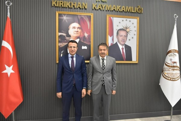 Yılmaz’dan Kaymakam Akpay’a ziyaret