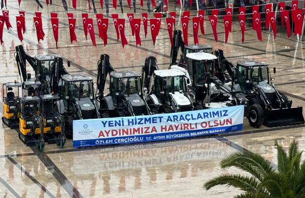 Aydın Büyükşehir Belediyesi araç filosunu güçlendirdi