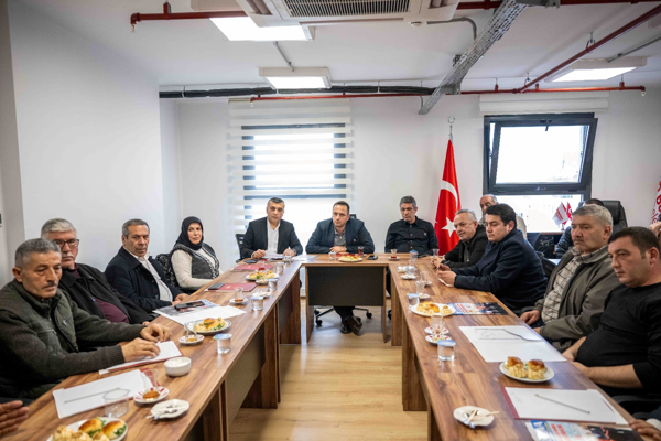 Başkan Eşki, muhtarlarla buluştu