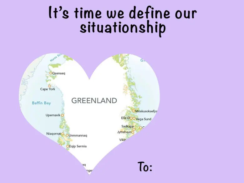 Trump’tan Grönland kallpli Sevgililer Günü paylaşımı