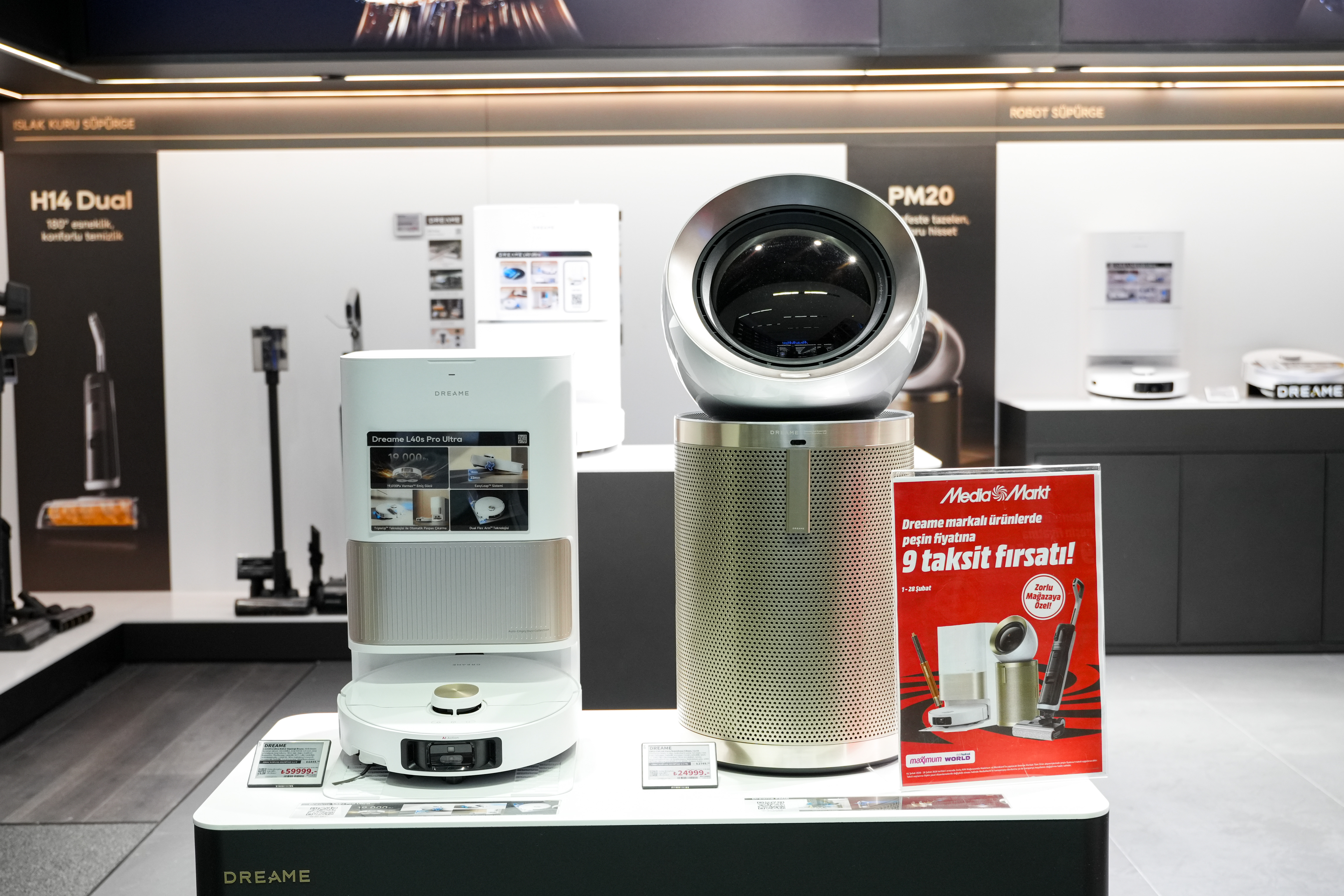 Dreame Türkiye’nin ilk ürün deneyim alanı Mediamarkt iş birliğiyle Zorlu AVM’de açıldı