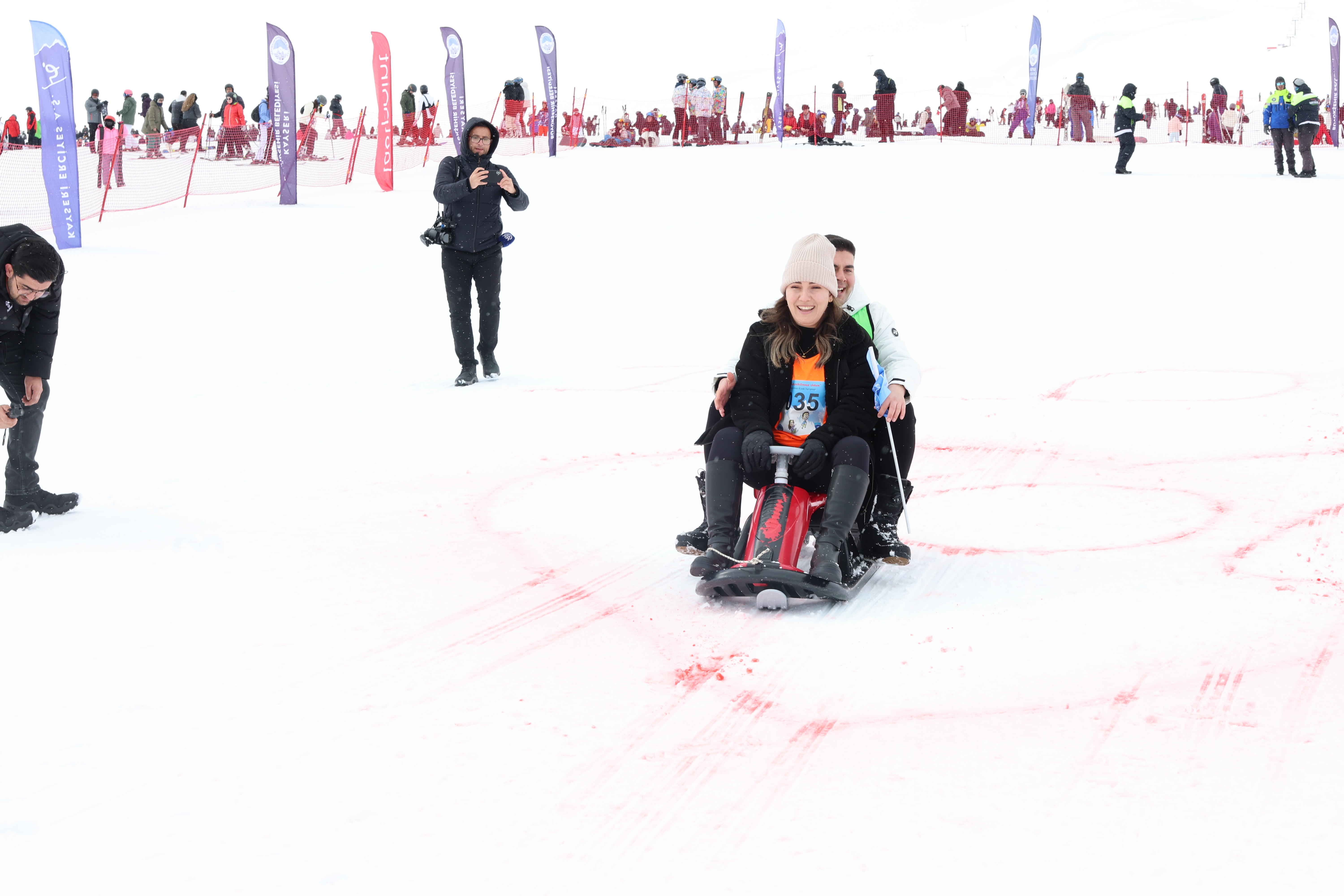 Erciyes’te “Artık Çekilmez Oldun” yarışması düzenlendi