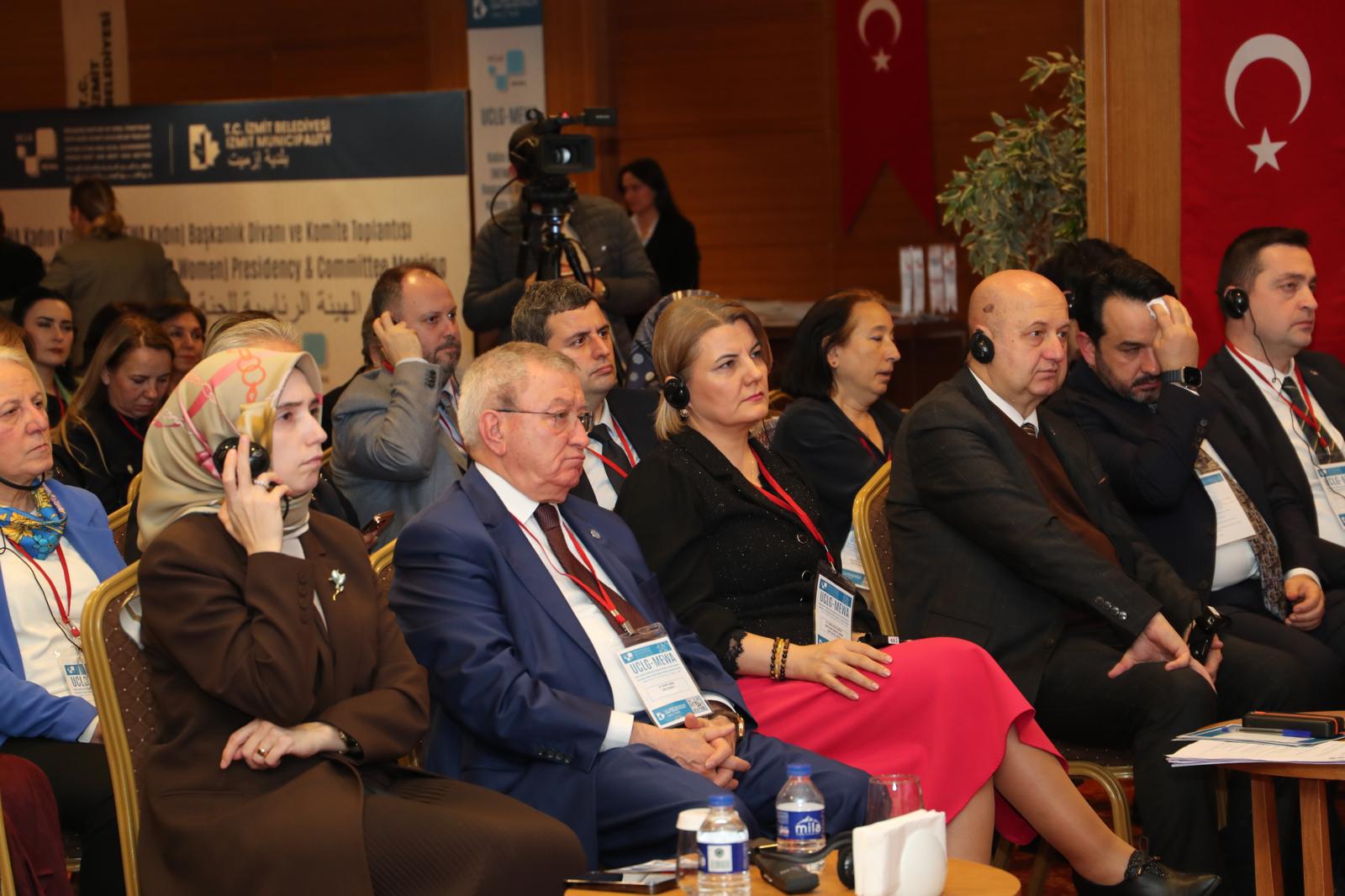 Başkan Hürriyet, UCLG-MEWA Kadın Komitesi Toplantısı’na katıldı