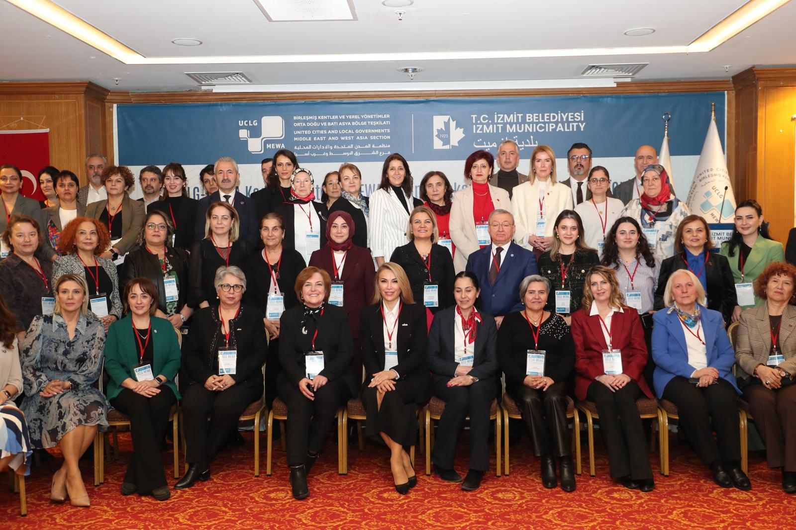 Başkan Hürriyet, UCLG-MEWA Kadın Komitesi Toplantısı’na katıldı